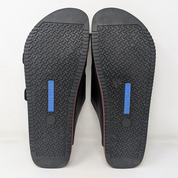 Birkenstock Arizona Prof Black Birko-Flor Sandals Men\'s Size 47 US 14 Regular main image 9